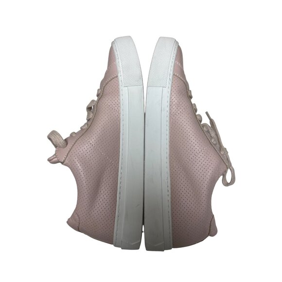 Greats Brooklyn The Royal Sneakers Size 8.5‎ Blush Perforated Shoes Leather Pink - Picture 8 of 10